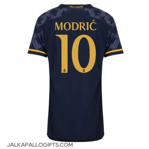 Real Madrid Luka Modric #10 Vieraspaita Naiset 2023-24 Lyhythihainen